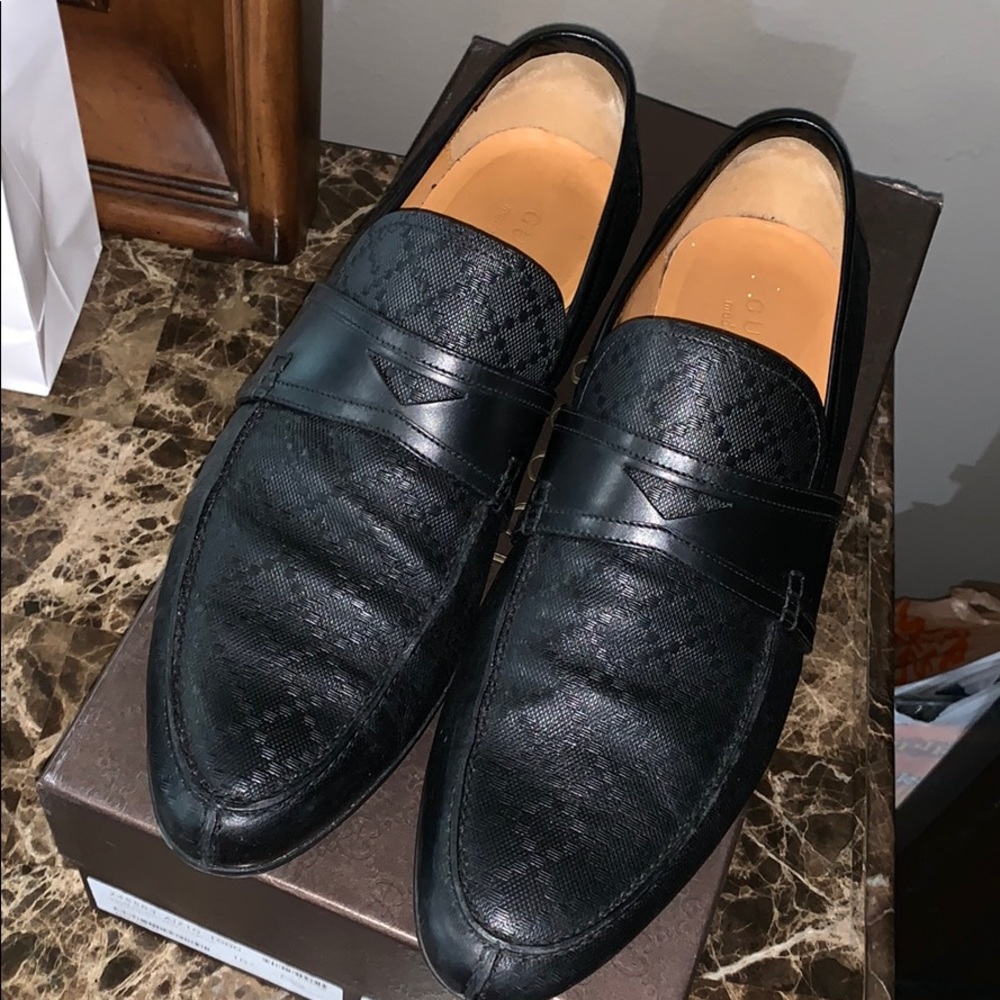 Men’s Gucci Hilary Lux Dimante loafers size 10.5
